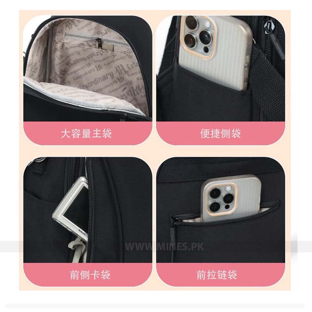 Cluster Stylus Mini Backpack + Handbag