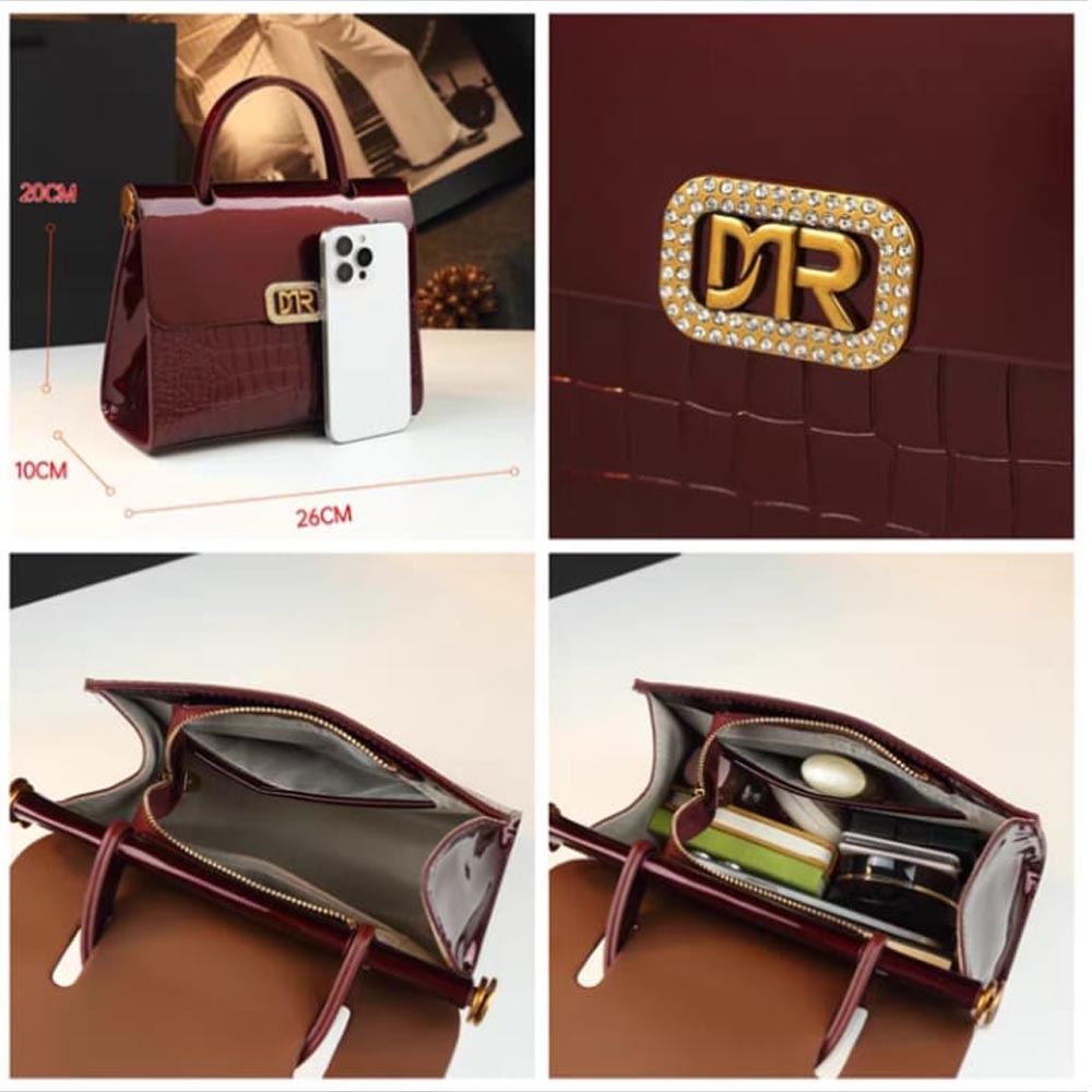 Crimson Crown handbag
