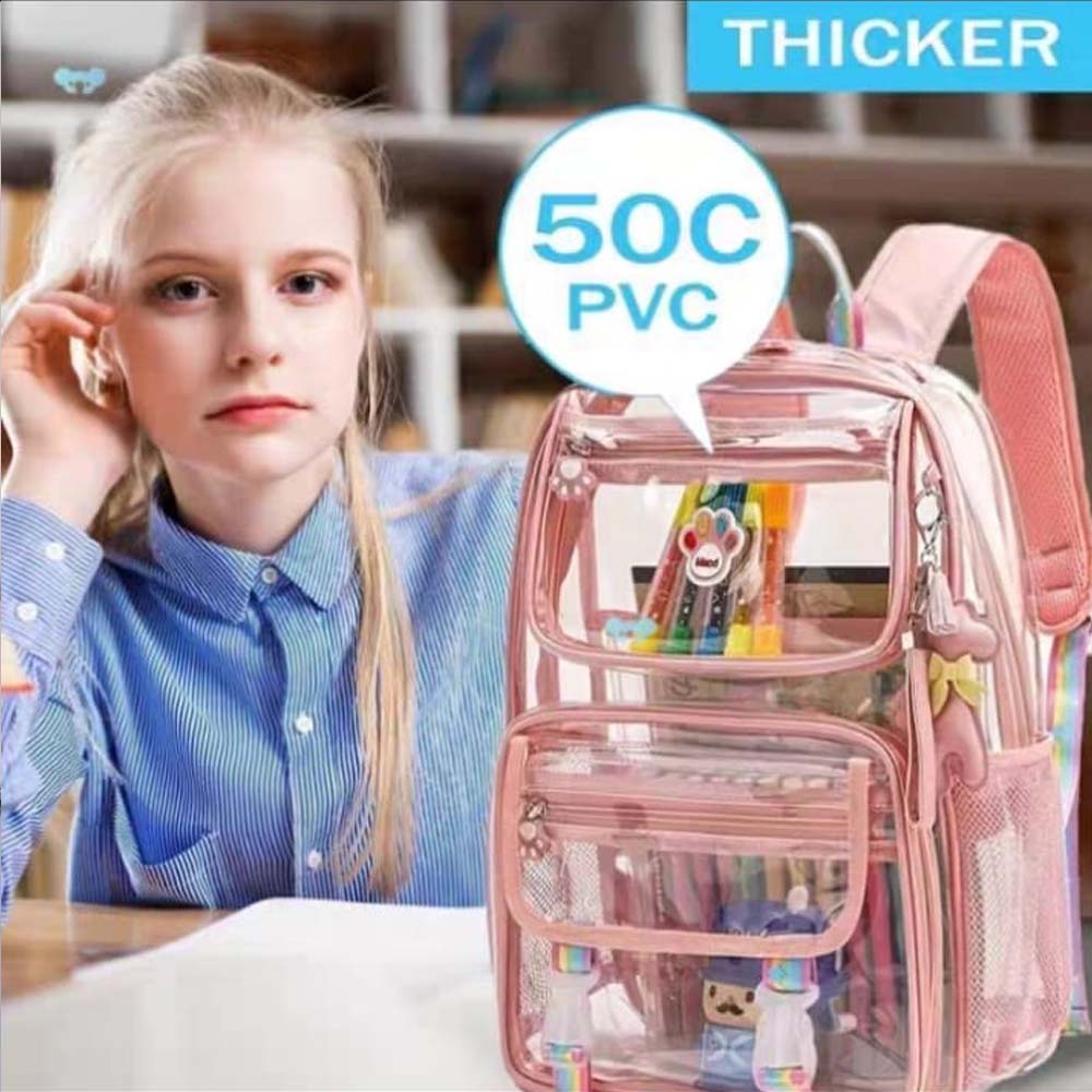 Magsi Clear Transparent backpack - BackPack for Women/Girls