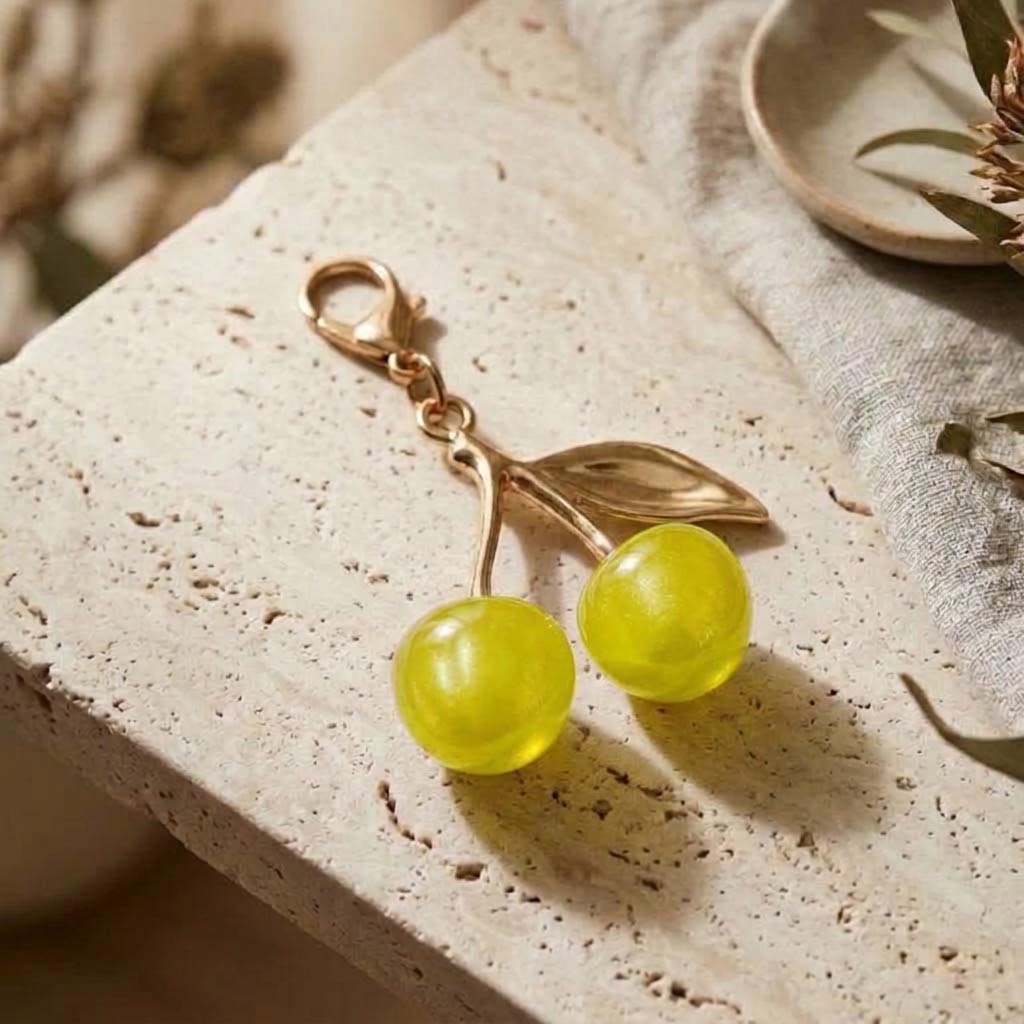 Cherry Keychain