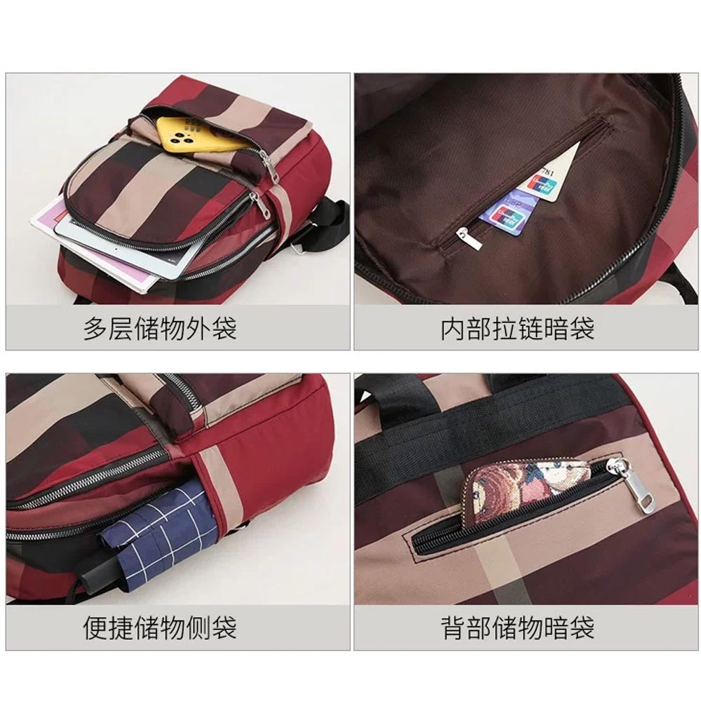Vento Checker Backpack