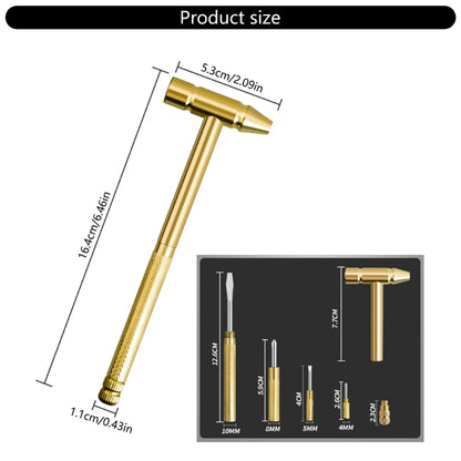 6 in 1 detachable mini Hammer Kit