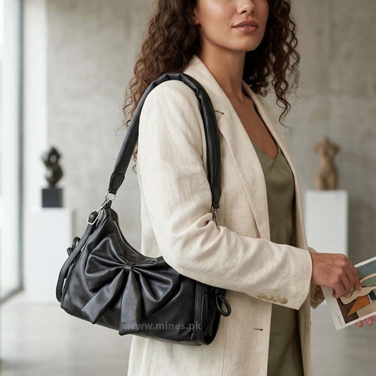 Aura Bow Handbag