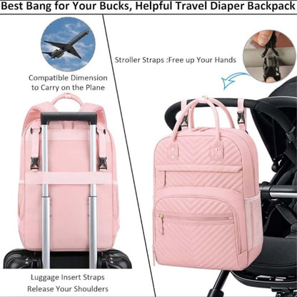 Blush Classic Diaper backpack