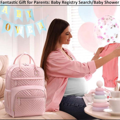 Blush Classic Diaper backpack