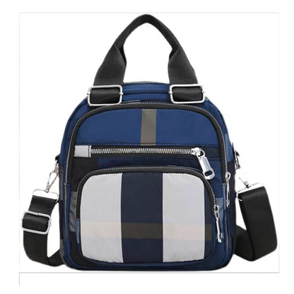 Checksy Bold Handbag + Backpack - BackPack for Women/Girls