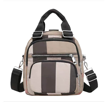 Checksy Bold Handbag + Backpack - BackPack for Women/Girls