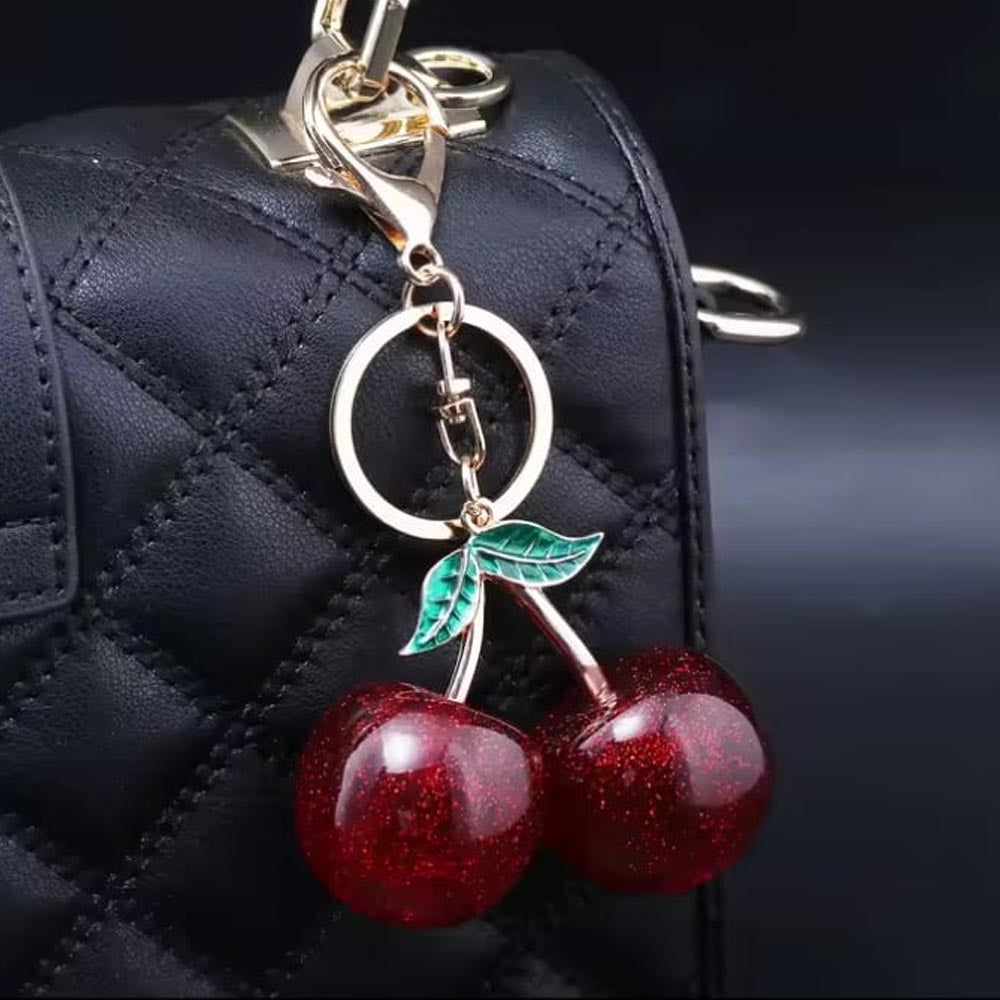 Cherry Keychain