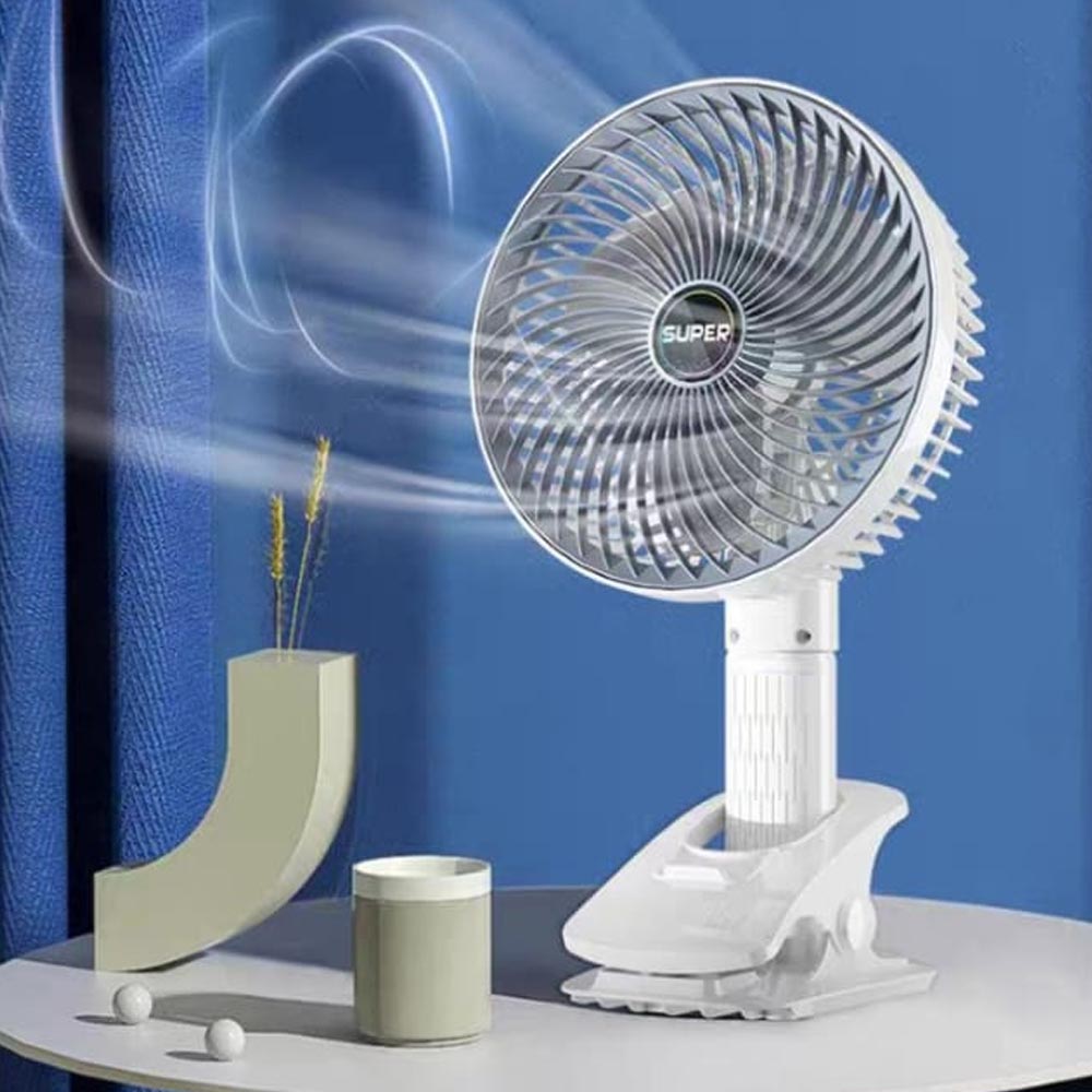 Foldable Mini Rechargeable Fan – Accessories for Travel