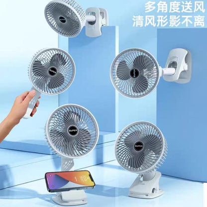 Foldable Mini Rechargeable Fan – Accessories for Travel