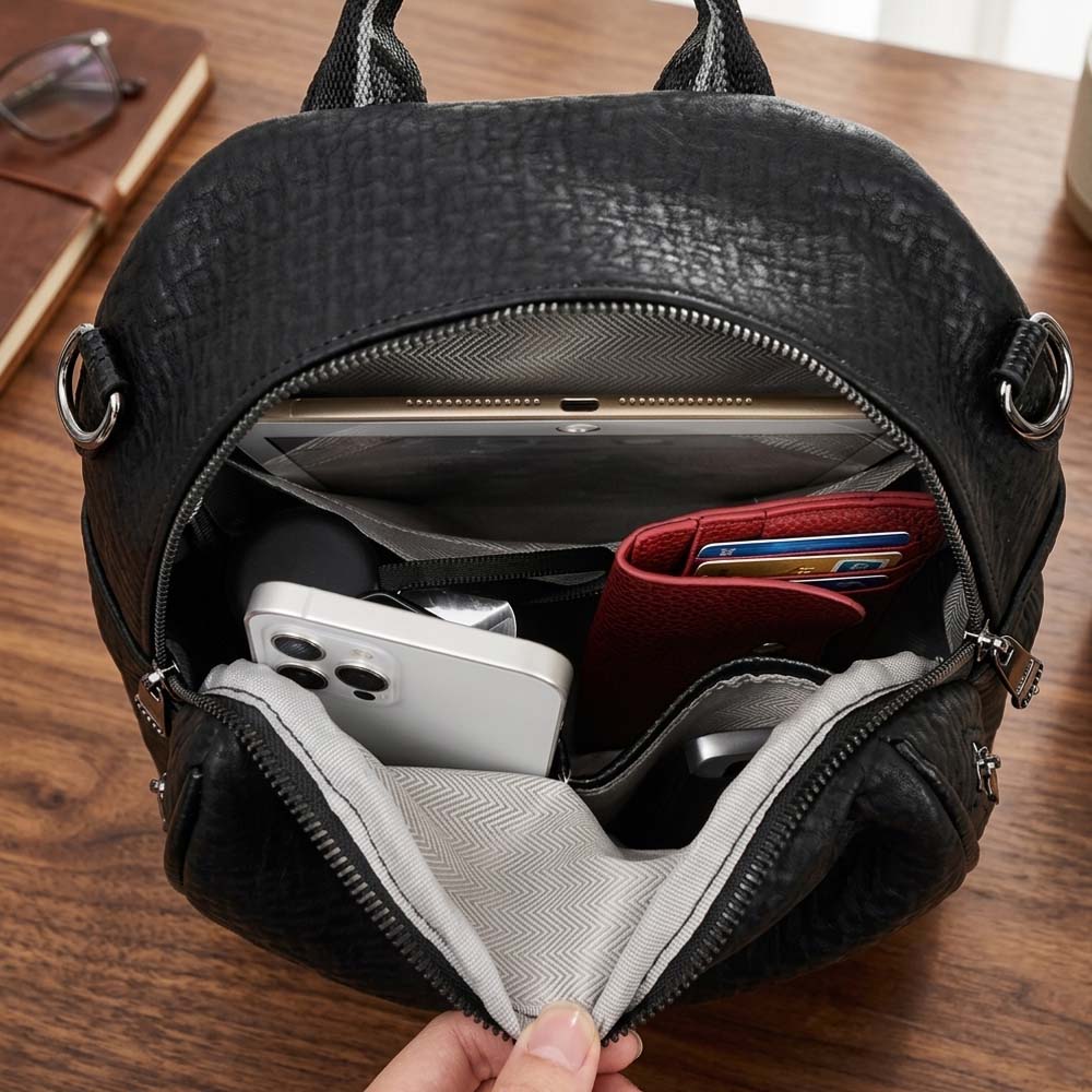 Cluster Revive Backpack + Handbag