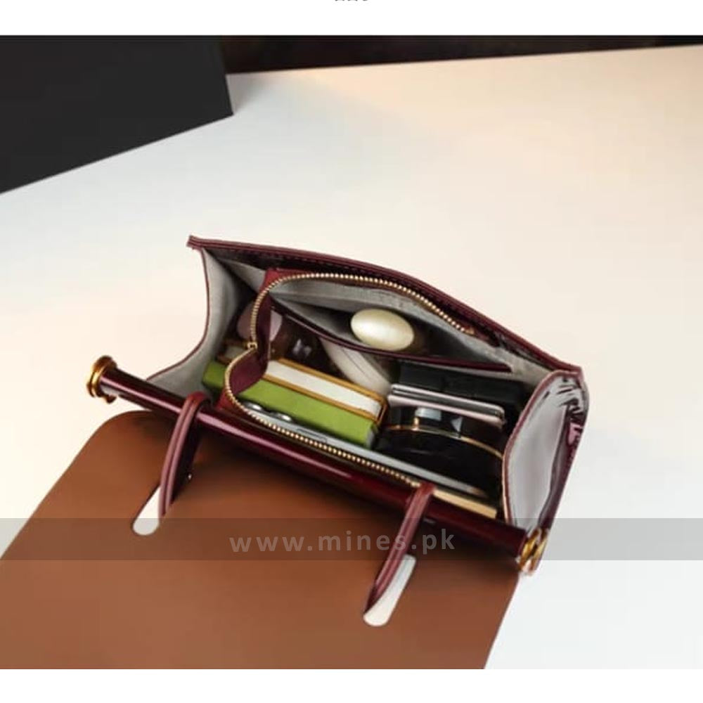 Crimson Crown handbag