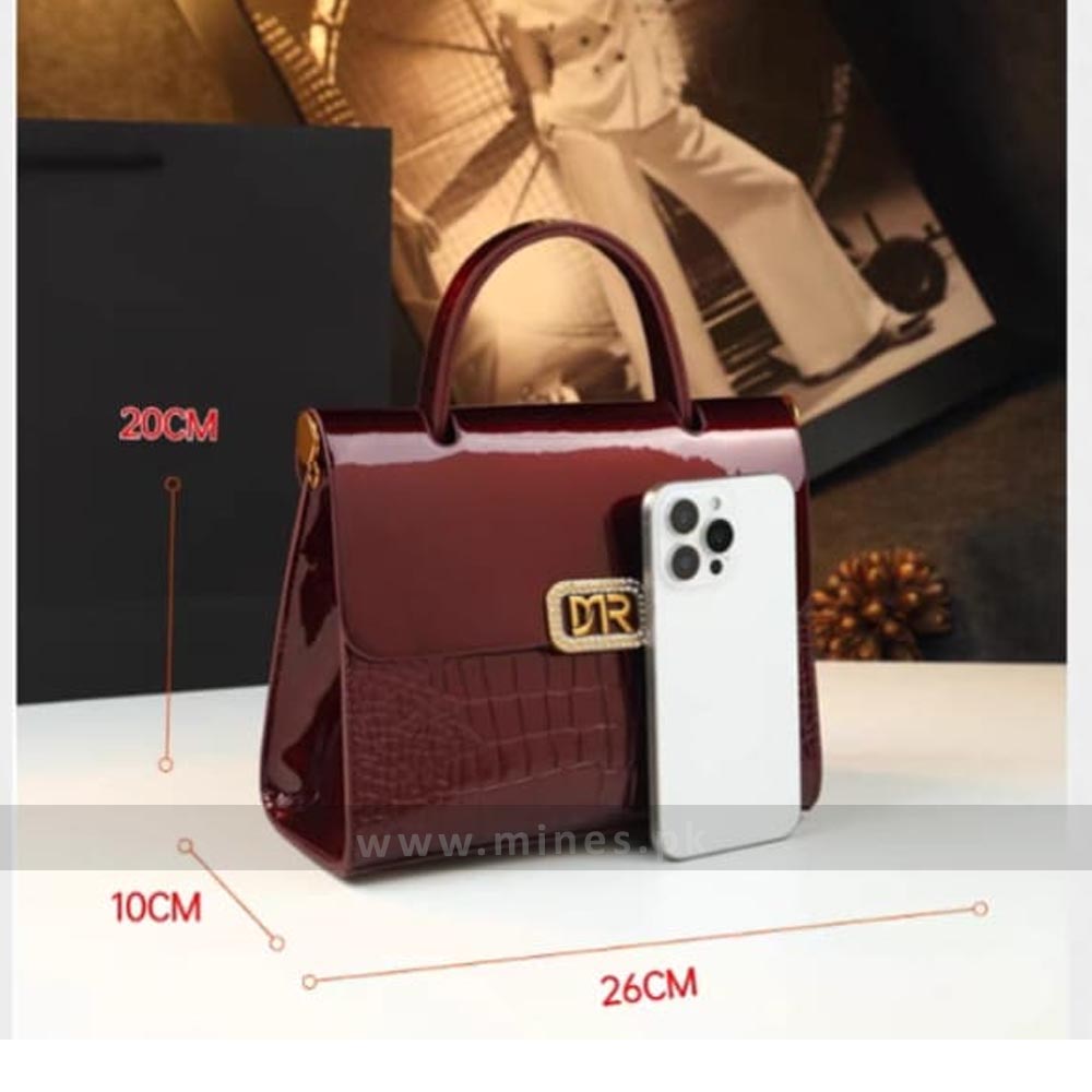 Crimson Crown handbag