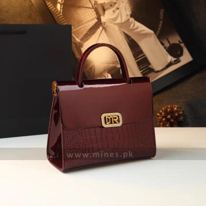 Crimson Crown handbag