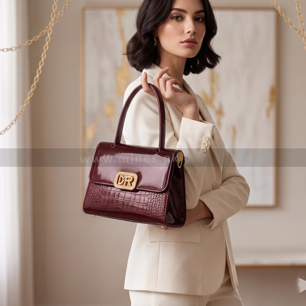 Crimson Crown handbag