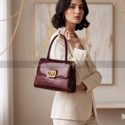 Crimson Crown handbag