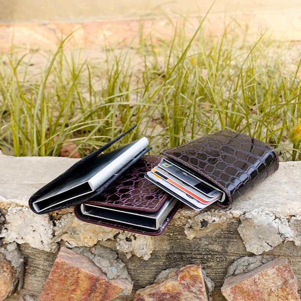 Crock wallet Smart Card Holder