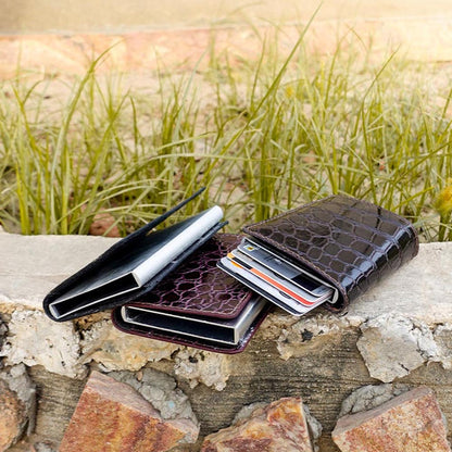 Crock wallet Smart Card Holder