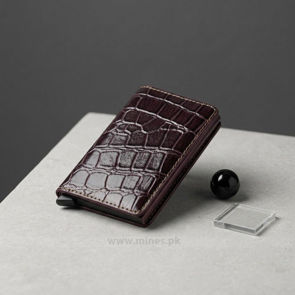Crock wallet Smart Card Holder