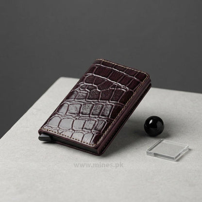 Crock wallet Smart Card Holder
