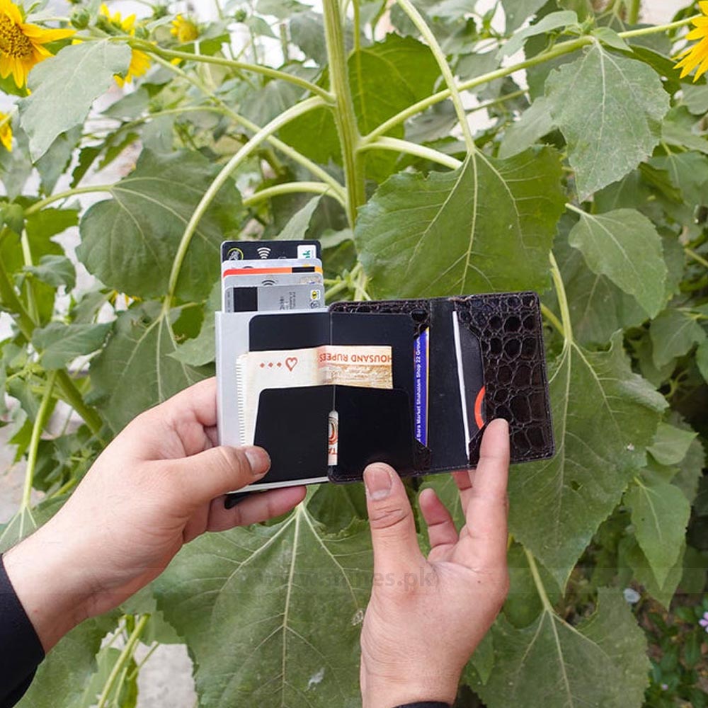 Crock wallet Smart Card Holder