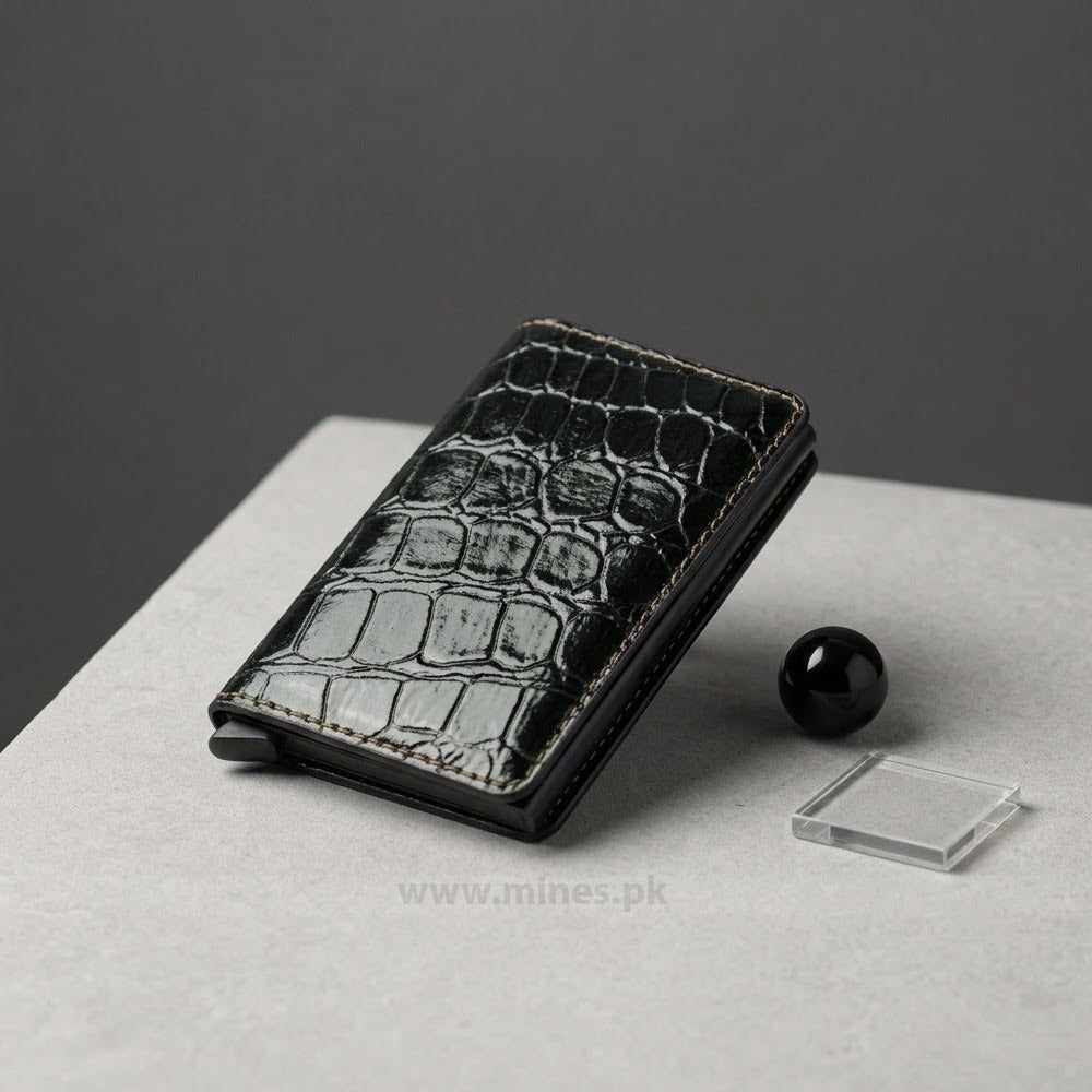 Crock wallet Smart Card Holder
