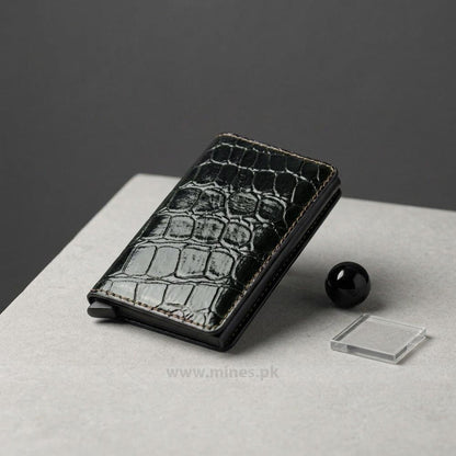 Crock wallet Smart Card Holder