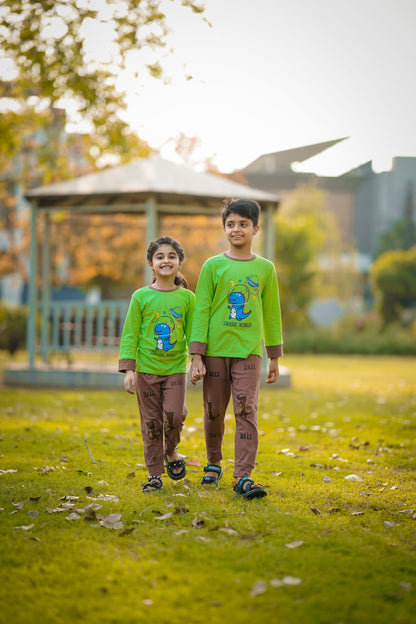 Green Dinosaur Kids Suit (Each)