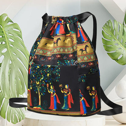 Foldable Drawstring Backpack