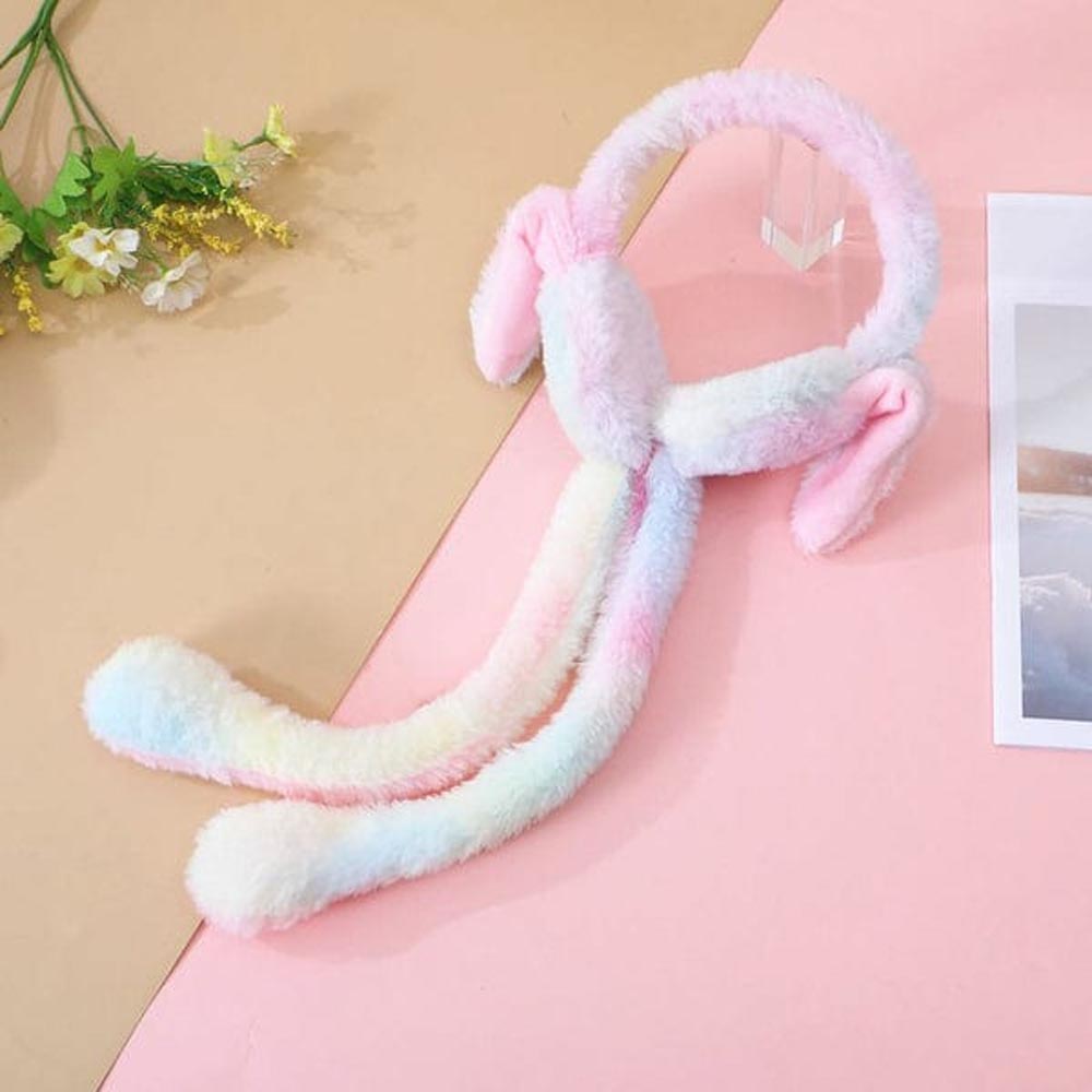 PLUSH Moving Bunny ear Muffs