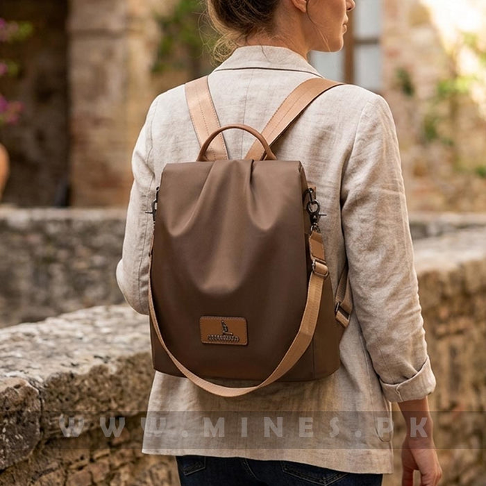 Mochilla Euro BackPack + HandBag - BackPack for Women/Girls