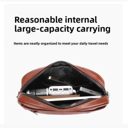 Executive Edge Trio Carry Leather Bag
