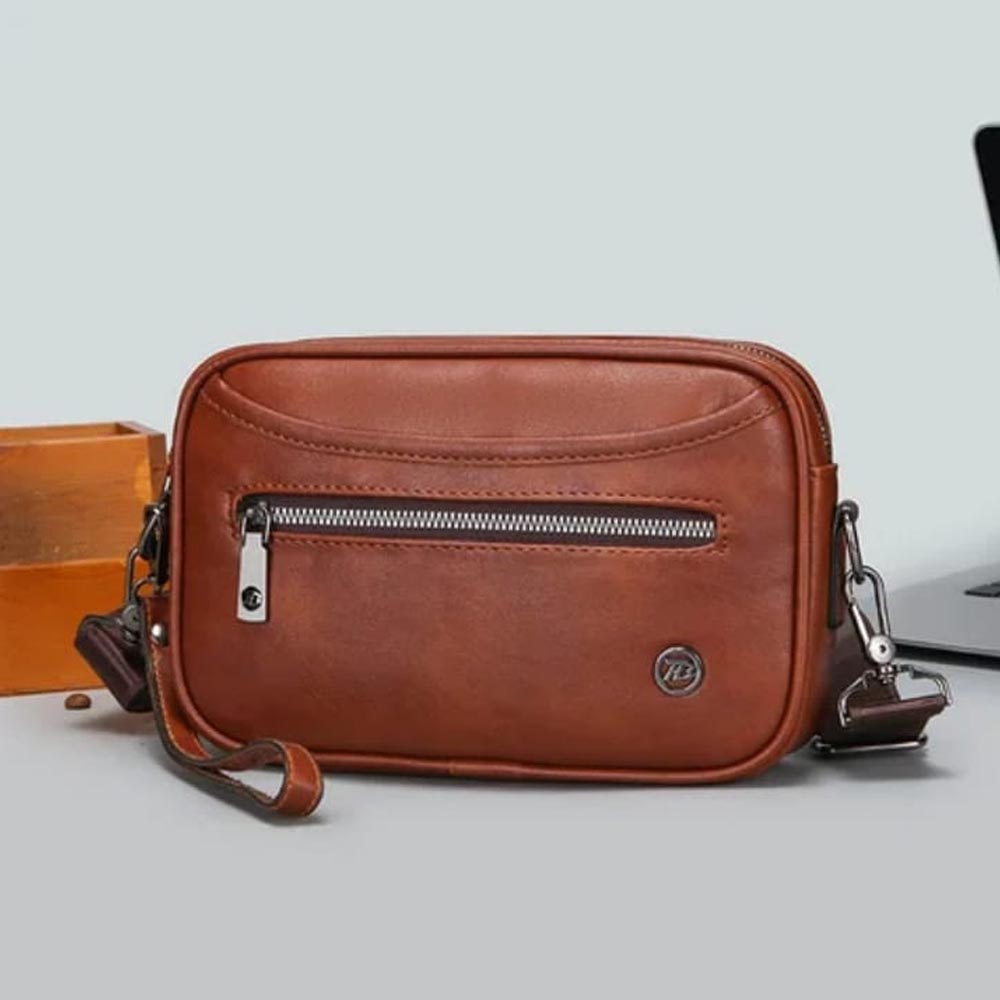 Executive Edge Trio Carry Leather Bag