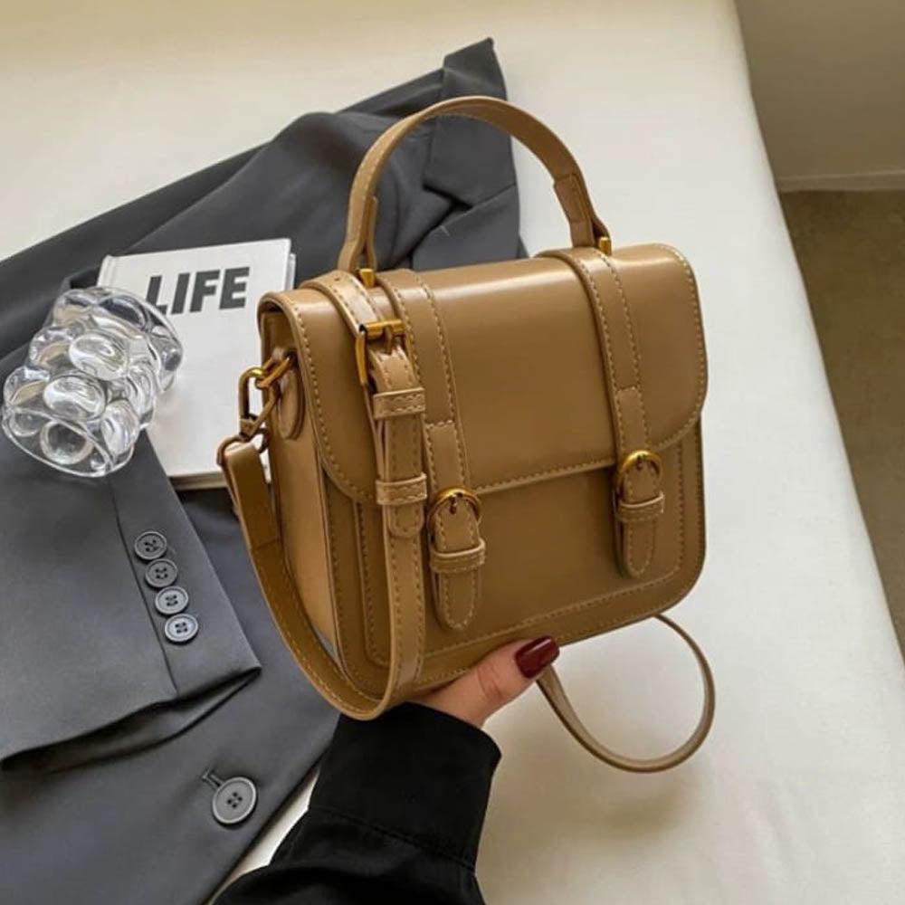 Flip Flex Leather Handbag – HandBag For Women\Girls