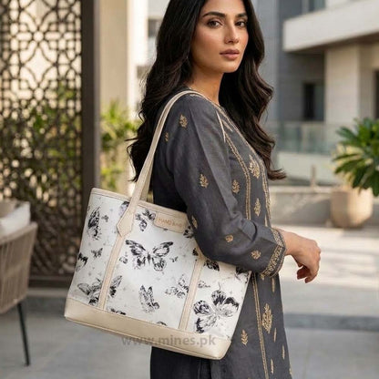 Flutter Classic Tote Handbag - HandBag for Women/Girls