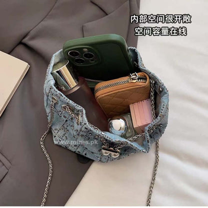 Galaxy Bucket Bag