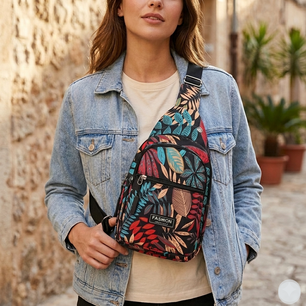 Leaflet Crossbody Bag