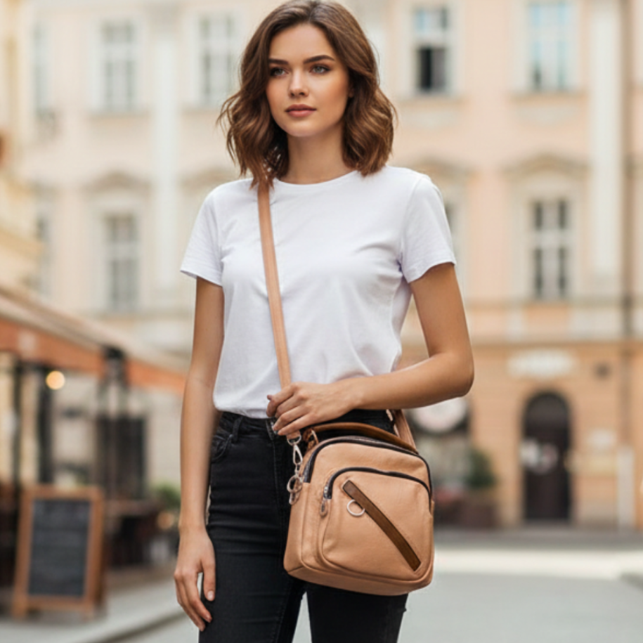 Swift Leather Handbag - Handbag for Women / Girls