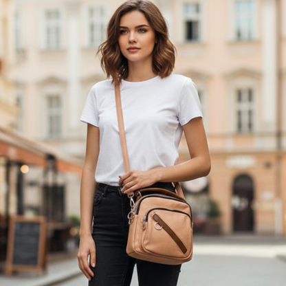 Swift Leather Handbag - Handbag for Women / Girls