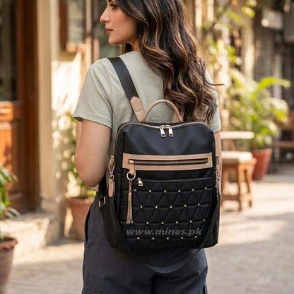 Glam Jewel Backpack + handbag