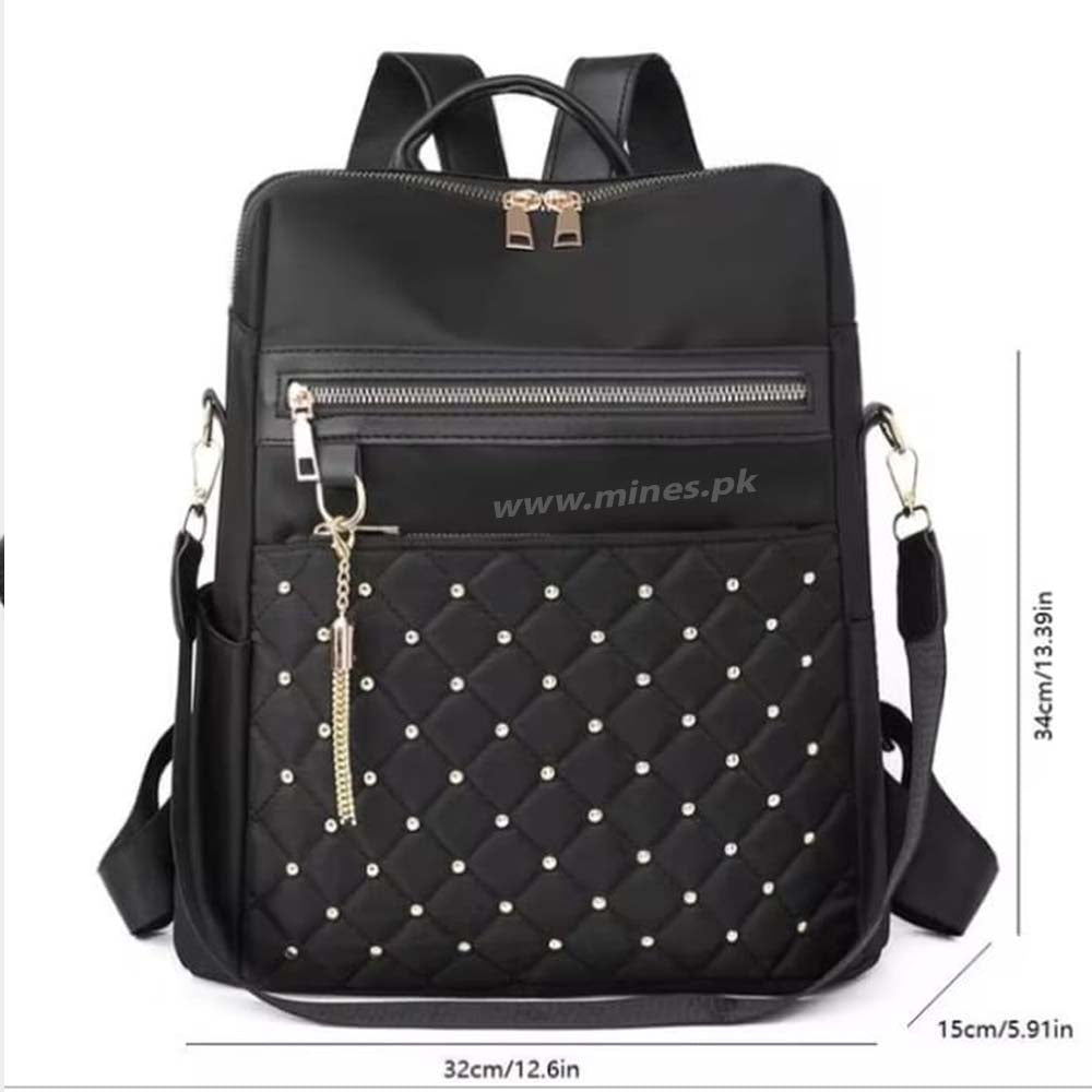 Glam Jewel Backpack + handbag