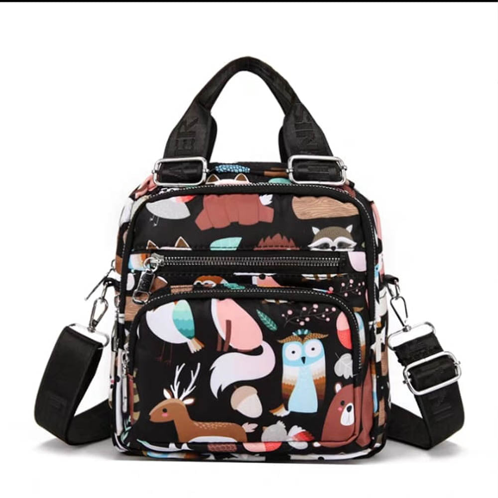 Jazy gear Mini backpack + Handbag – Handbag for Women / Girls