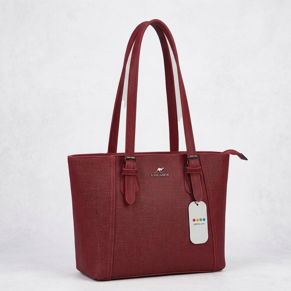 Kangarior Signature Textured Tote – Trendy Bag for Women