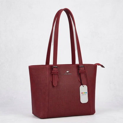 Kangarior Signature Textured Tote – Trendy Bag for Women