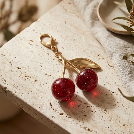 Cherry Keychain