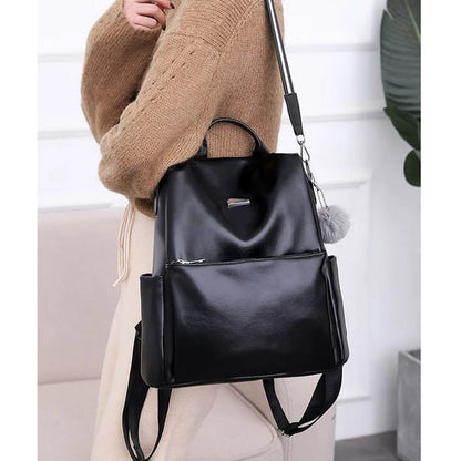 Maverick Classic Leather Backpack + Handbag