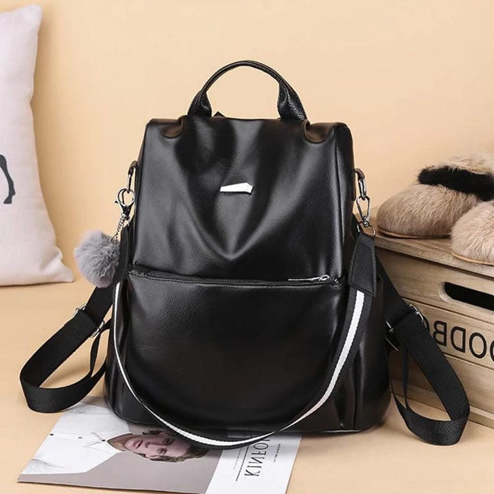 Maverick Classic Leather Backpack + Handbag