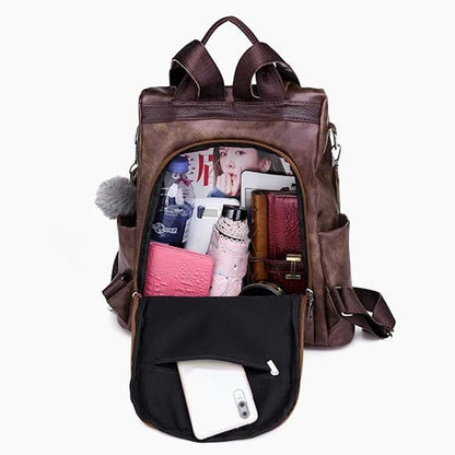 Maverick Classic Leather Backpack + Handbag