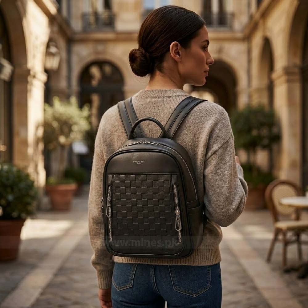 Maxclark Deluxe leather backpack