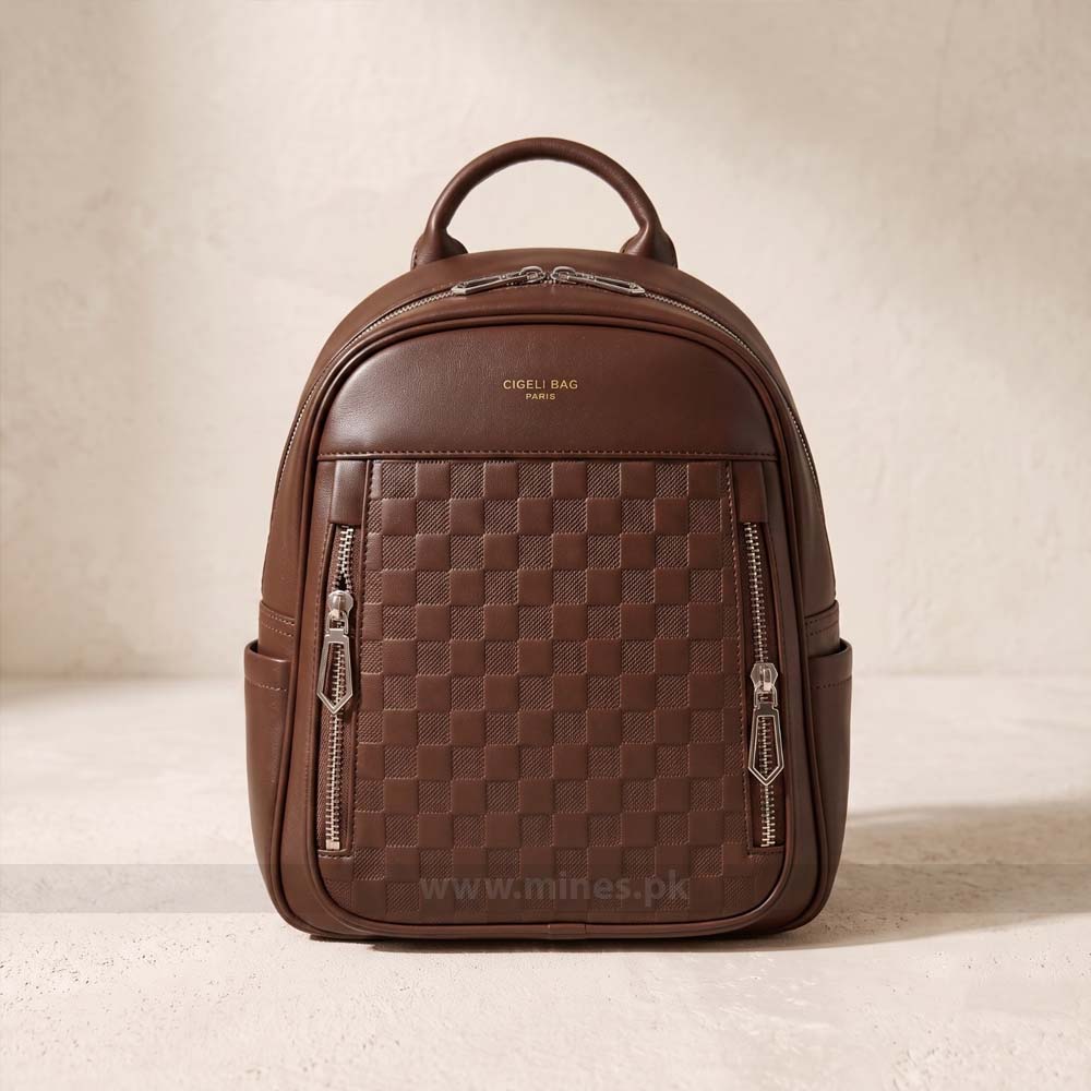Maxclark Deluxe leather backpack